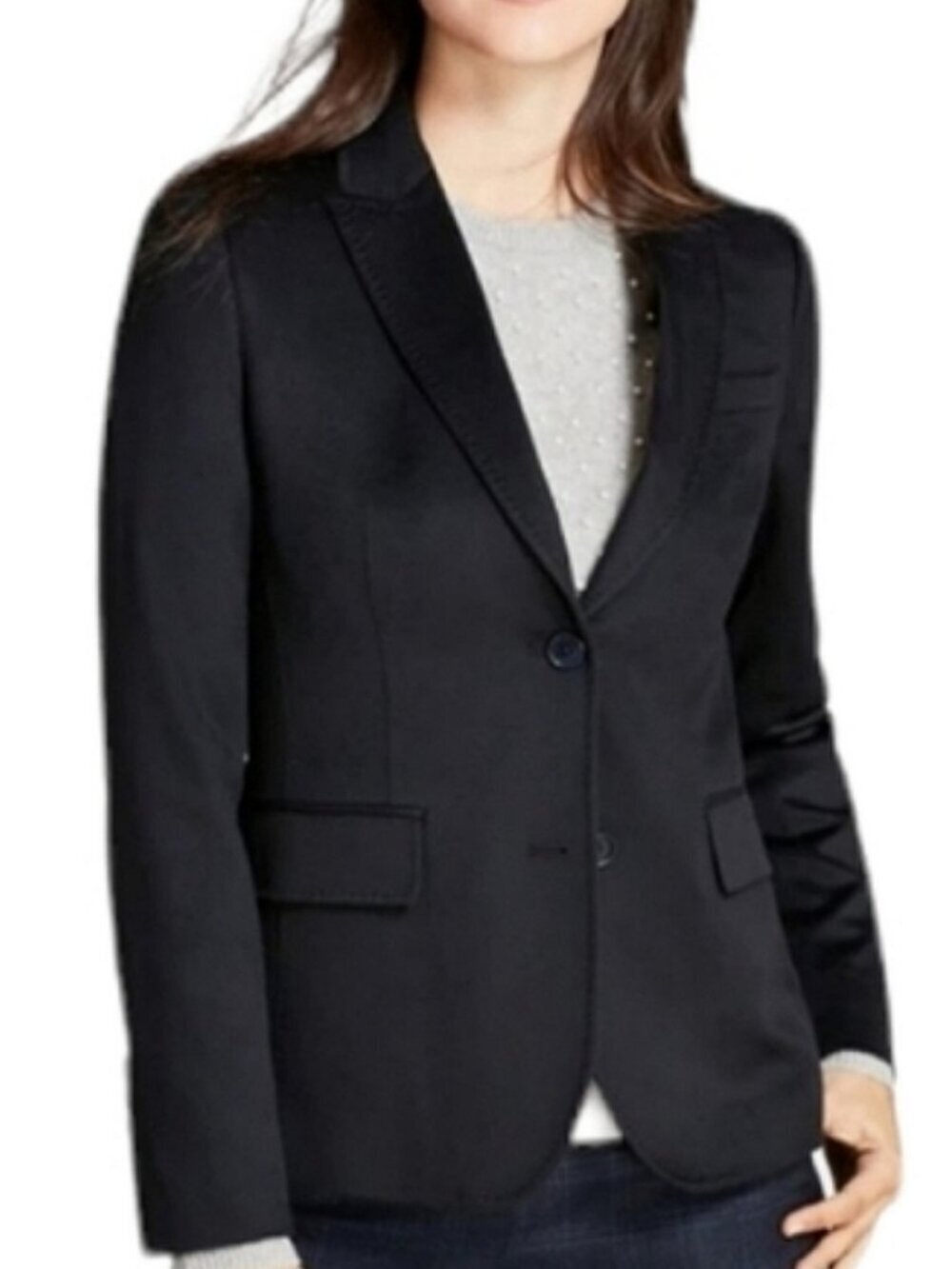 BROOKS BROTHERS Women's Italian 100% Cashmere Blazer Sz 4